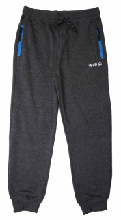 Chlapecké bavlněné tepláky Wolf T2376B, vel. 140 šedá