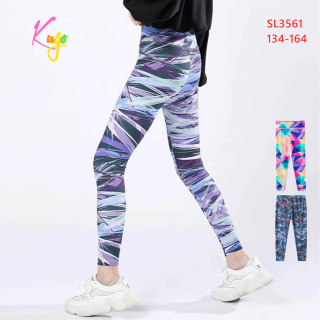 Dívčí sportovní (funkční) legíny Kugo SL3561 vel. 134-164