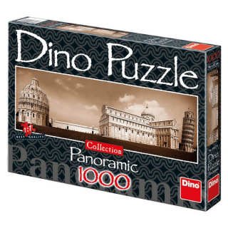 Puzzle Dino 1000 dílků - Panoramic Pohled na Pisu