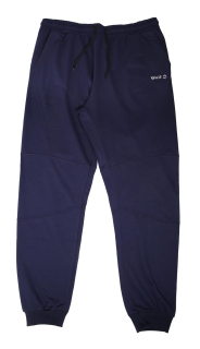 Pánské bavlněné tepláky Wolf T2275B vel. XXL modrá